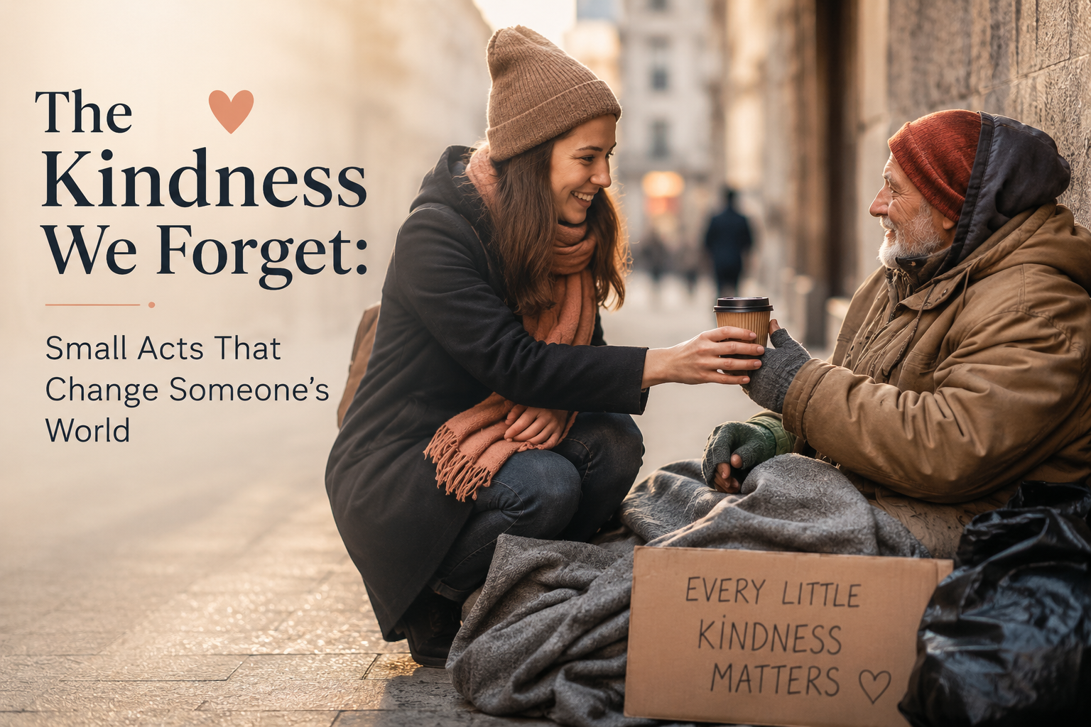 The Kindness We Forget: Small Acts That Change Someone's World